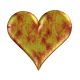 Gif animé coeur ange